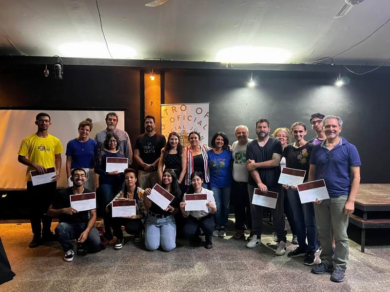 En el marco de «El vera fuera del Vera: concluyó el Taller de Composición Lumínica